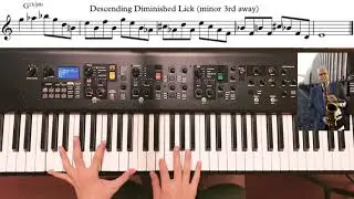Lick of The Day no.34 | Bob Sheppard (diminished pattern)
