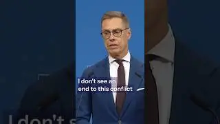 Стабб: Санкции должны ужесточаться &mdash; поддержка должна расти