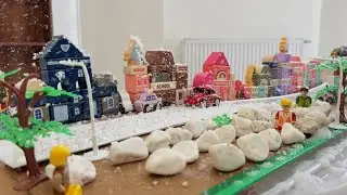 A Snowy Day in Toy Town: Miniature Cars & Exciting Winter Adventures! 🚗❄️🚕❄️🚙❄️ #toytown #toycars