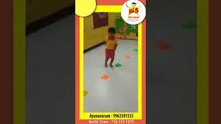 Gross Motor activity | Leg, eye coordination with Physical balancing