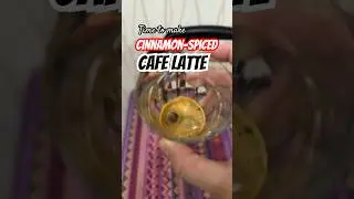 Cinnamon-Spiced Coffee Latte