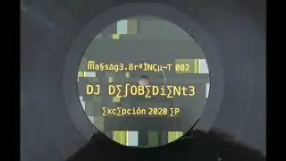 DJ DESOBEDIENTE -- flores en el nicho 1.8