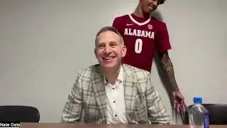 Watch Alabama Basketball Mississippi State Post Game Press Conference