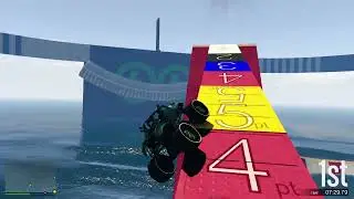 GTA 5 ONLINE SEQUENTIAL TRANSFORM SYNC CHALLENGE PARKOUR GAMEPLAY NO COMMENTARY