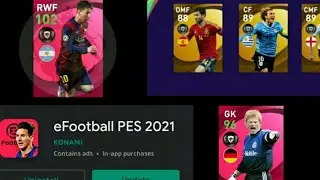 data pack 6.0 update/new players/pes 2021/4th anniversary campaign (game center)