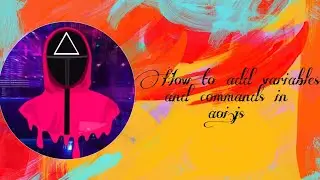 How to add variables and commands in aoi.js