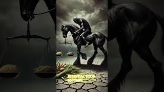 The Third Seal of Revelation: Unveiling the Black Horse of Famine and Economic Collapse  #biblestudy