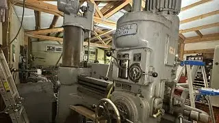 Запуск радиально-рычажной дрели Archdale