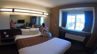 Hotel Tour. Microtel by Wyndham Hotels.    Comfy for a Day trip. #hotel #hoteltour