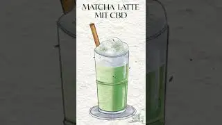 CBD infused Matcha Latte