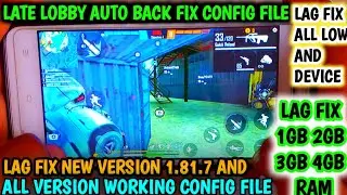 SPESIAL RUSHER V 1.81.7 | CONFIG FIX LAG FREE FIRE | LAG FIX 1GB 2GB 3GB RGB RAM | LAF FIX CONFIG