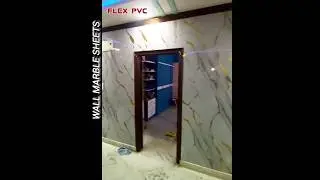 Wall PVC UV Marble Sheets #polygranite #polymarblesheet #interiordesign #wallcladding #wallcovering