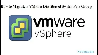 How to Migrate a VM to a Distributed Switch Port Group