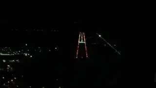 B737NG night localizer approach on short runway 08L at Otopeni Airport OTP/LROP (training flight!)