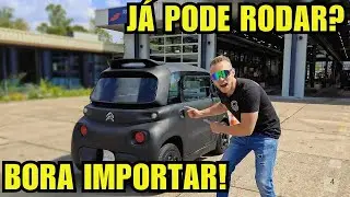 REGISTRO E INSPEÇÃO DO NOSSO CITROËN AMI: QUASE PRECISOU DE UM GATO!