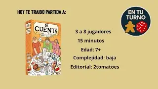 Jugamos a La Cuenta en Ludoteca Maldita