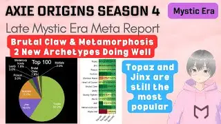 Meta Report for Late Mystic Era of Season 4 in Axie Infinity: Origins