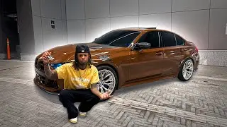 I WRAPPED MY BMW M3 COMPETITION..