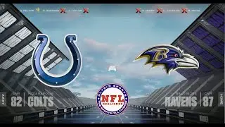 NFL REALIGNED 2025 Week 18 - Indianapolis Colts (8-8) @ Baltimore Ravens (9-7)