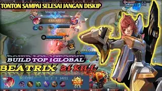 Solo Rank‼️Beatrix attack speed build paling sakit Auto musuh Dikasi Paham