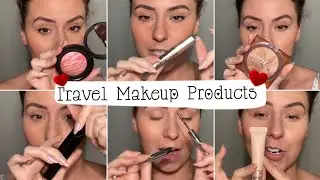 BEAUTY ESSENTIALS FOR TRAVEL| Travel Makeup Essentials &brvbar; Travel Makeup Look