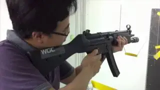 VFC GBB MP5  Testing video (Hong Kong WGC shop demo day)