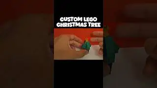 Custom Lego Christmas Tree🎄#lego #christmas #custom #legochristmas #winter #holiday #legocity #build
