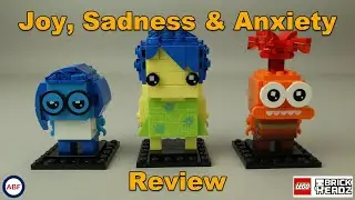 LEGO BrickHeadz Joy, Sadness & Anxiety review set 40749