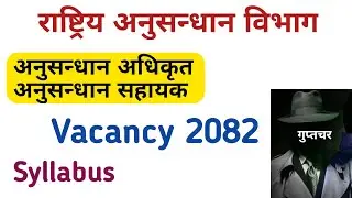 rastriya anusandhan bibhag vacancy 2082 | nid nepal | loksewa vacancy | gk iq loksewa plus
