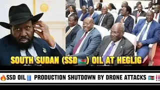Атаки дронов на остановку Хеглиг в Южном Судане 🇸🇸 Нефтяная промышленность 🛢 и кабинет министров ...