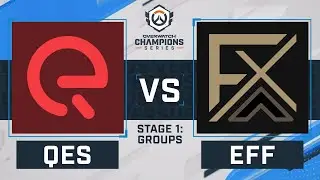 OWCS EMEA Stage 1 - Groups Day 3 | Quick Esports vs EF Flexodiax