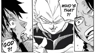 Vegeta Stops Akainu (Manga Parody)