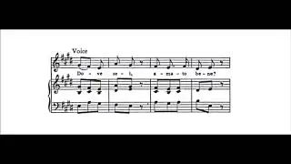 Dove sei, amato bene (G. F. H&auml;ndel - Rodelinda) harpsichord accompaniment (415Hz)