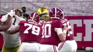 Mac Jones (Alabama QB) vs Notre Dame (2020)