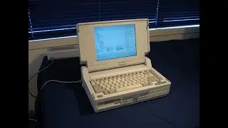 The Compaq SLT/286 (as seen in Terry Stewart's computer collection)