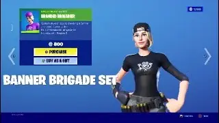 Banner Brigade Set! | Fortnite ISR