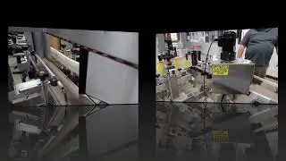 Belt Orienting Aluminum Crinkle Cans Wraparound Labeling System - TechLine