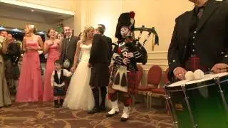 Thistle Piping at Emma and John's Wedding - HD 720p