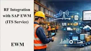 RF integration with SAP EWM via ITS service