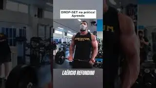 T&eacute;cnica de Drop-set Na pr&aacute;tica  #shorts #academia #muscula&ccedil;&atilde;o #treino
