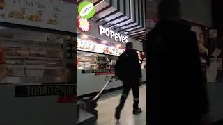 How to get free meal vouchers of Turkish Airlines at Istanbul Airport #Shorts