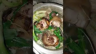 Pork leg boil racipy with Lai patta #food #porkcuts #porkbelly #food #porkdishes #ytshorts #shorts