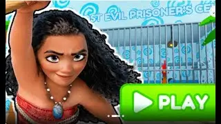 Can We ESCAPE Moana's Ocean Prison Obby?! (Deep Sea Dungeons!) #roblox #obby #escape