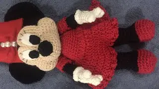 Amigurumi Minnie em Crochê (Parte 1)