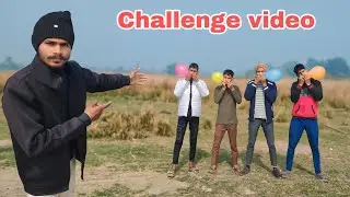 Balloon challenge video 🎈 funny challenge video 😛