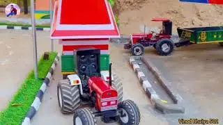 | build a mini paint shop using Rc vehicles in mini city || part 1 &lrm;⁨@DhirendGound⁩&nbsp; 