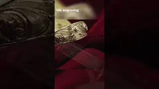 #engraving #ring #jewelry #gold