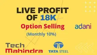 Live Profits in Option Trading | 18K profit | Hedge trading | Option Buying