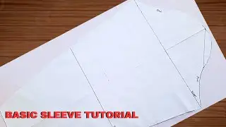 САМЫЙ ПРОСТОЙ СПОСОБ ПОСТРОИТЬ БАЗОВУЮ ВЫКРОЙКУ РУКАВА || УЧЕБНОЕ ПОСОБИЕ ПО ВЫКРОЙКЕ РУКАВА ДЛЯ ...