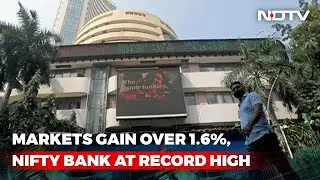 Sensex Rallies Over 900 Points, Tracking US Stocks Best Performance Since 2020